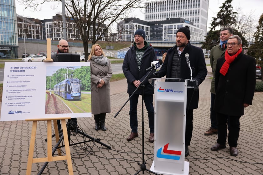 Prezydent Jacek Sutryk podsumowuje Torywolucję w 2023 roku i zapowiada inwestycje na rok 2024.