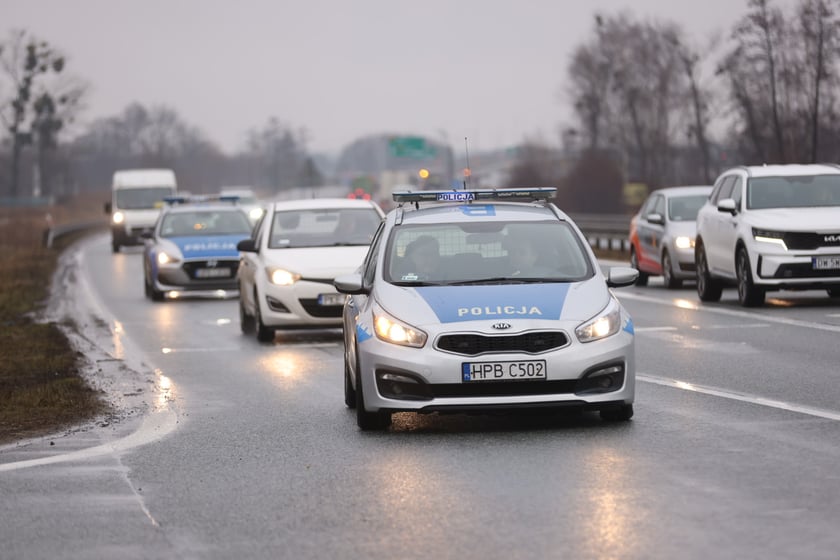 Protest rolników na drogach Dolnego Śląska 9 lutego