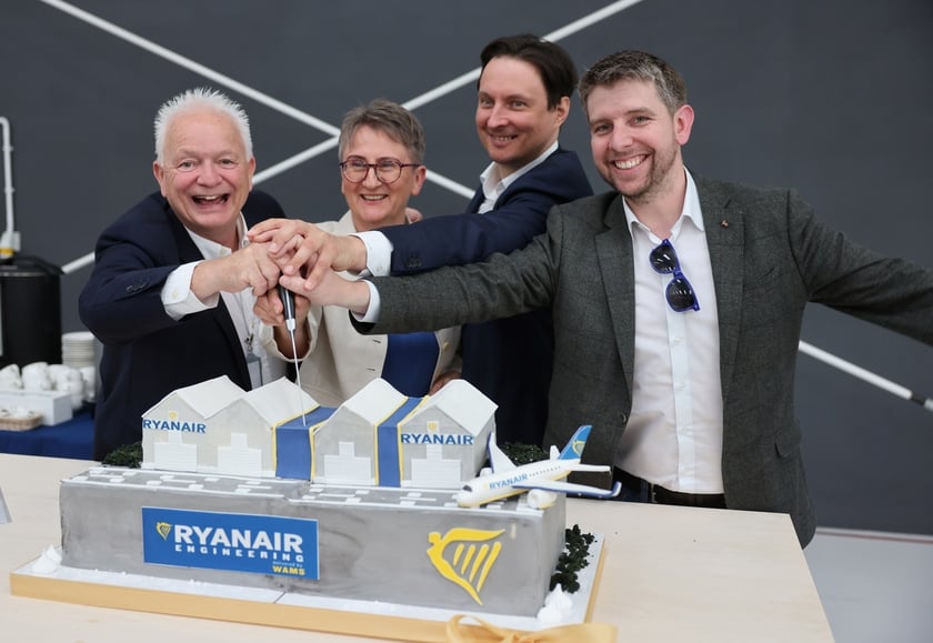 Ryanair otworzył drugi hangar do serwisowania samolotów