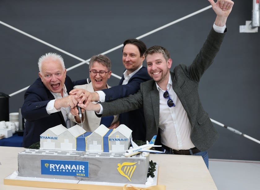 Ryanair otworzył drugi hangar do serwisowania samolotów
