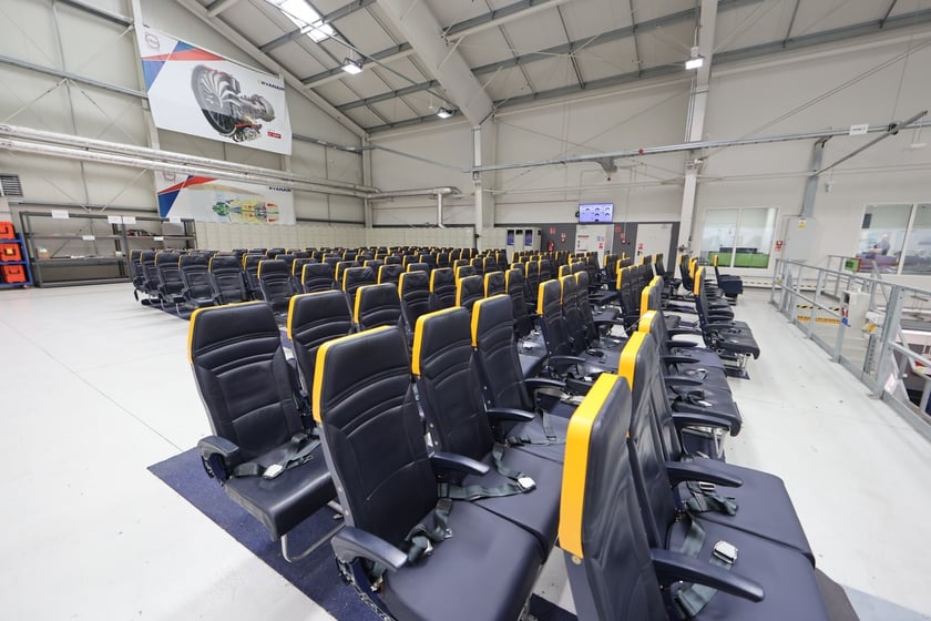 Ryanair otworzył drugi hangar do serwisowania samolotów