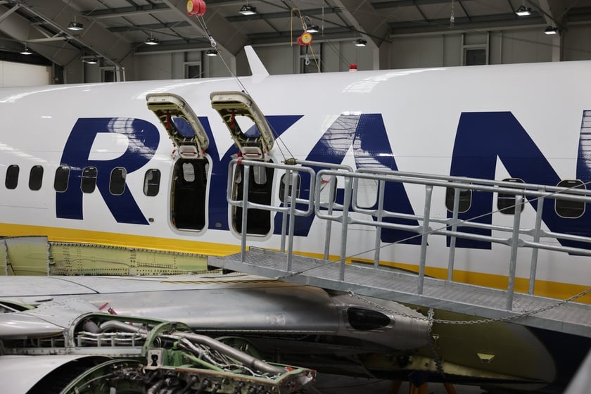 Ryanair otworzył drugi hangar do serwisowania samolotów