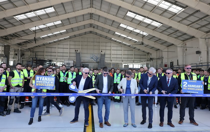 Ryanair otworzył drugi hangar do serwisowania samolotów