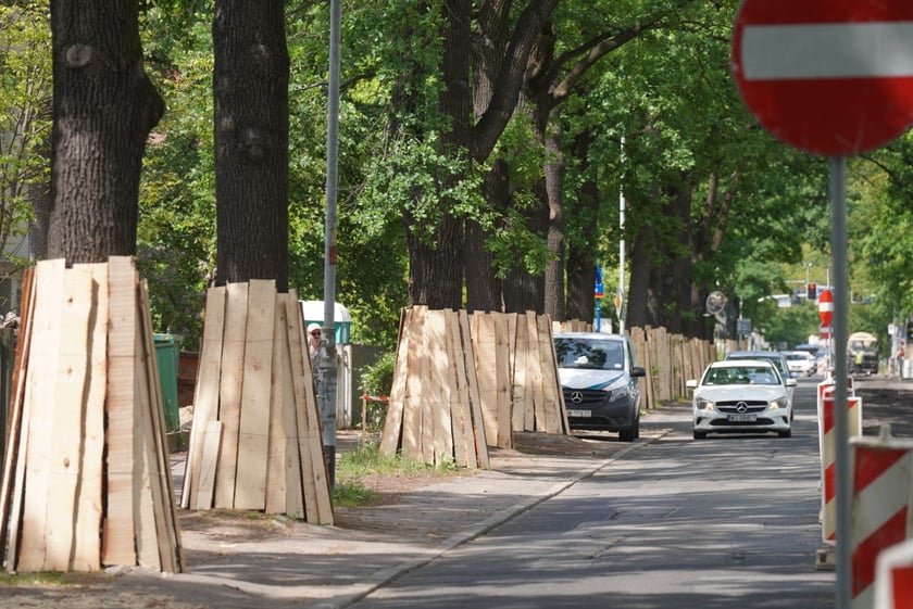 Remont ulicy Olszewskiego.