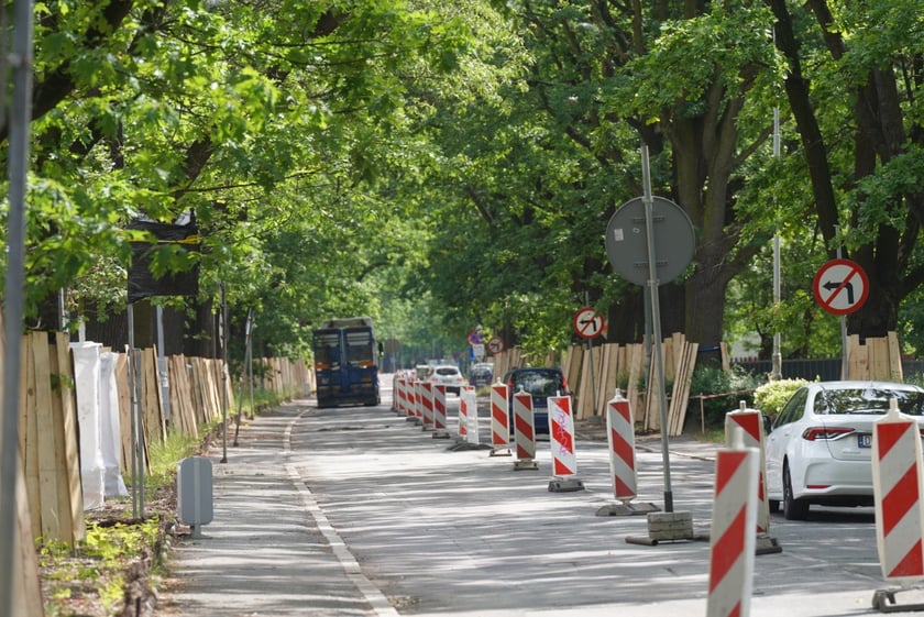 Remont ulicy Olszewskiego.
