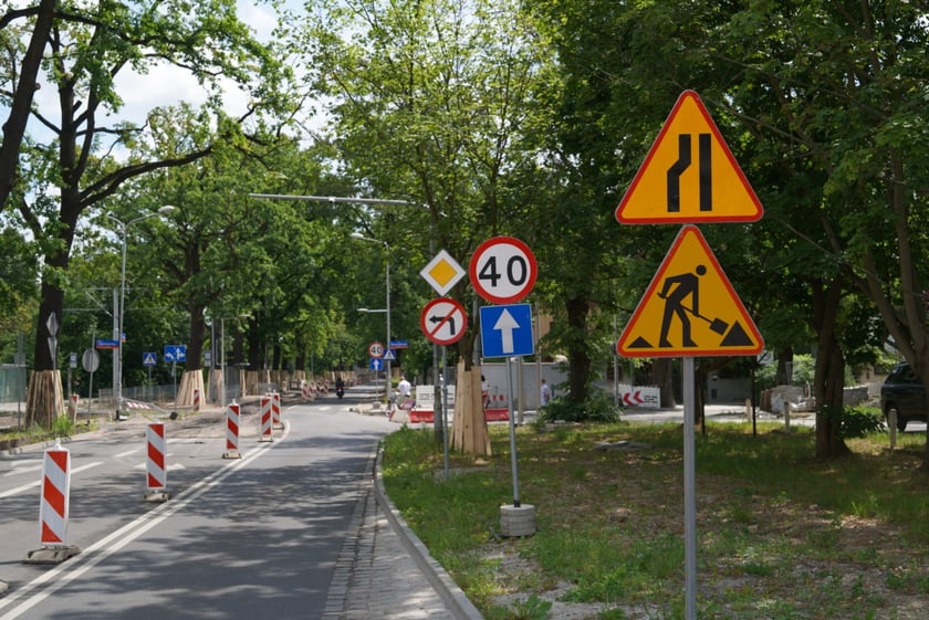 Remont ulicy Olszewskiego.
