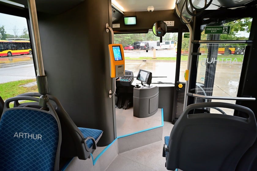 Autobus wodorowy marki Arthur na testach w MPK Wrocław