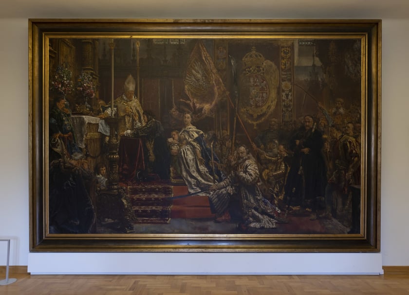 "Śluby Jana Kazimierza" Jana Matejki w Muzeum Narodowym we Wrocławiu (Galeria Sztuki XVI-XIX w.)