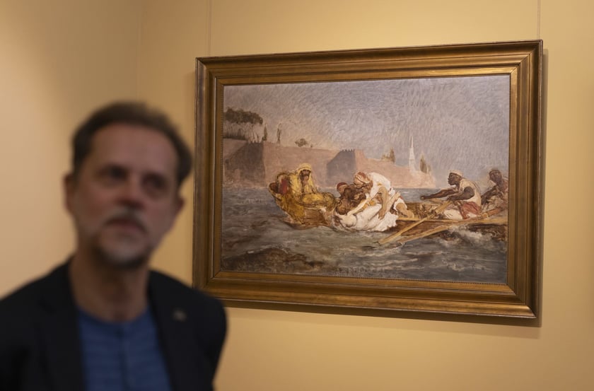 Marek Pierzchała i&nbsp;&bdquo;Utopiona w Bosforze&rdquo; Jana Matejki w Muzeum Narodowym we Wrocławiu (Galeria Sztuki XVI-XIX w.)