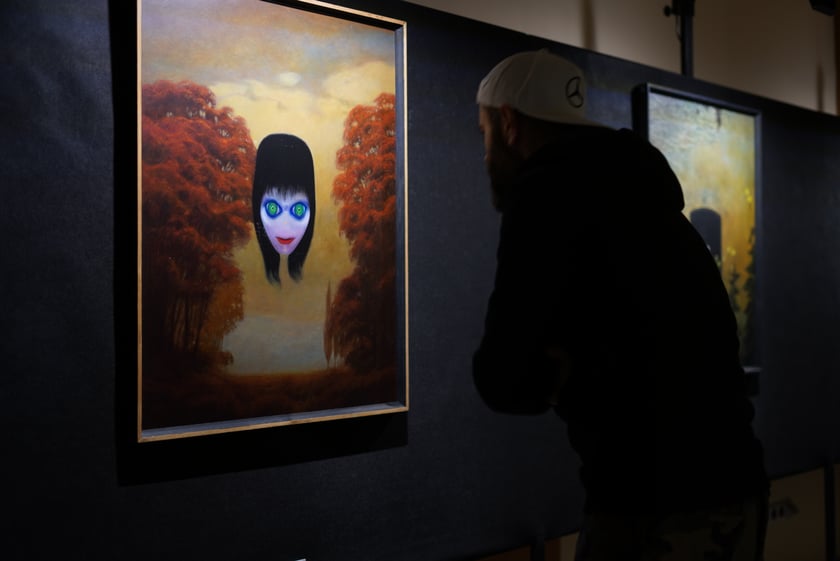 Otwarcie wystawy "Beksiński we Wrocławiu"
