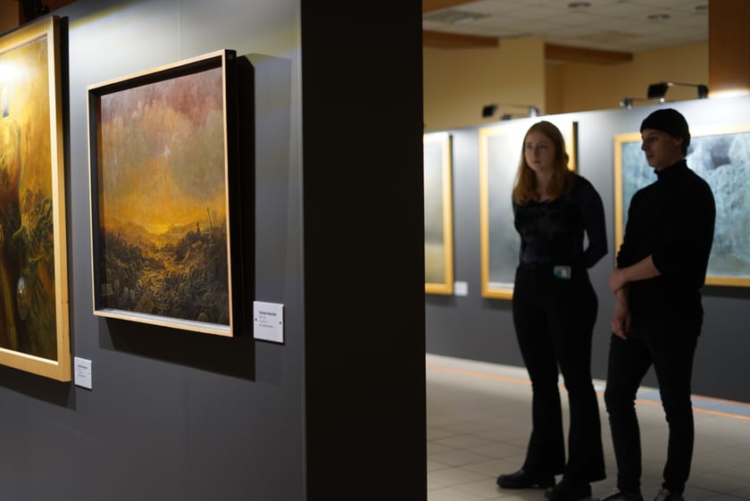 Otwarcie wystawy "Beksiński we Wrocławiu"
