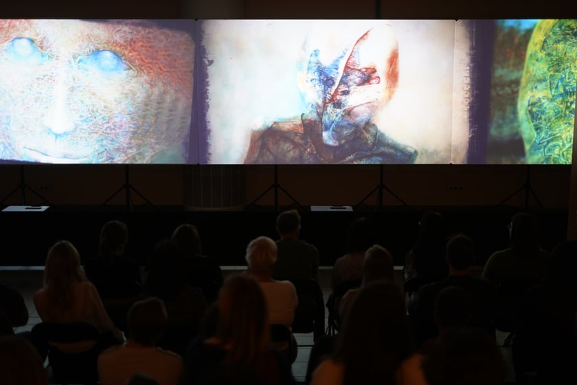 Otwarcie wystawy "Beksiński we Wrocławiu"