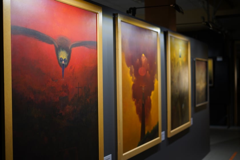 Otwarcie wystawy "Beksiński we Wrocławiu"