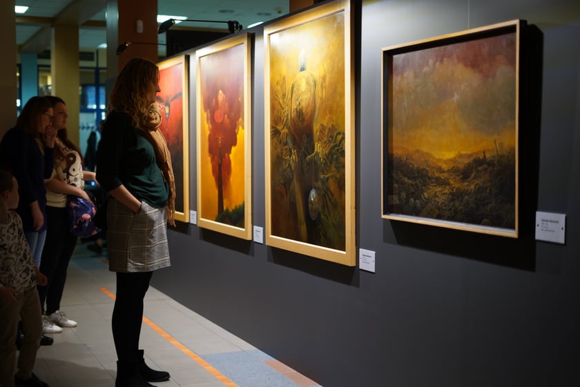 Otwarcie wystawy "Beksiński we Wrocławiu"