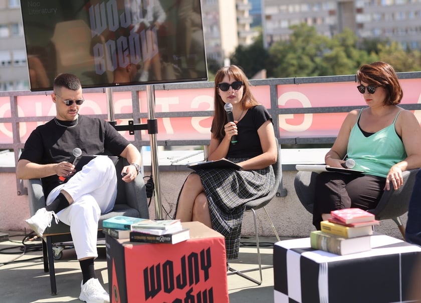 Tegoroczna Europejska Noc Literatury na osiedlu Szczepin &ndash; z mikrofonem Dominika Kawalerowicz, dyrektorka Wrocławskiego Instytutu Kultury
