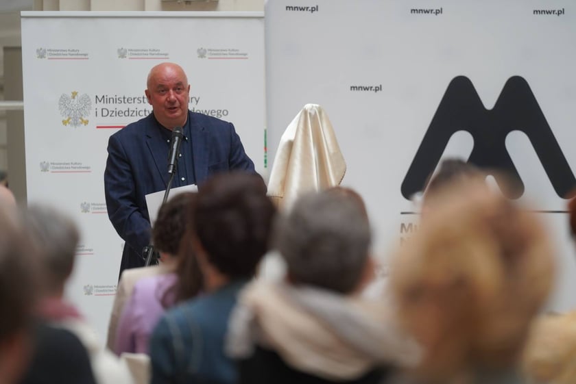 Dyrektor Muzeum Narodowego Piotr Oszczanowski