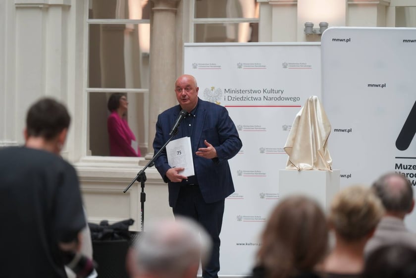 Dyrektor Muzeum Narodowego Piotr Oszczanowski