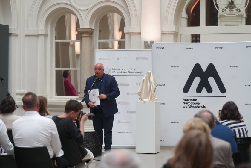 Dyrektor Muzeum Narodowego Piotr Oszczanowski