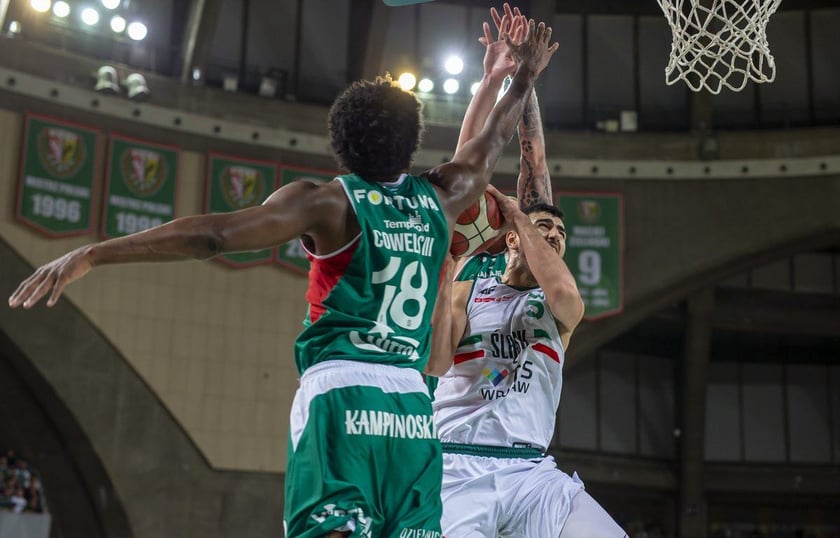 Śląsk Wrocław vs. Legia Warszawa mecz koszykówki finał Energa Basket Hala Stulecia Wrocław