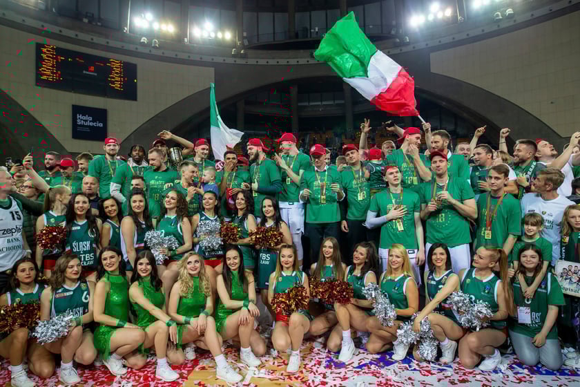 Koszykarze WKS-u wygrali cztery mecze z Legią i świętują 18. tytuł w historii klubu