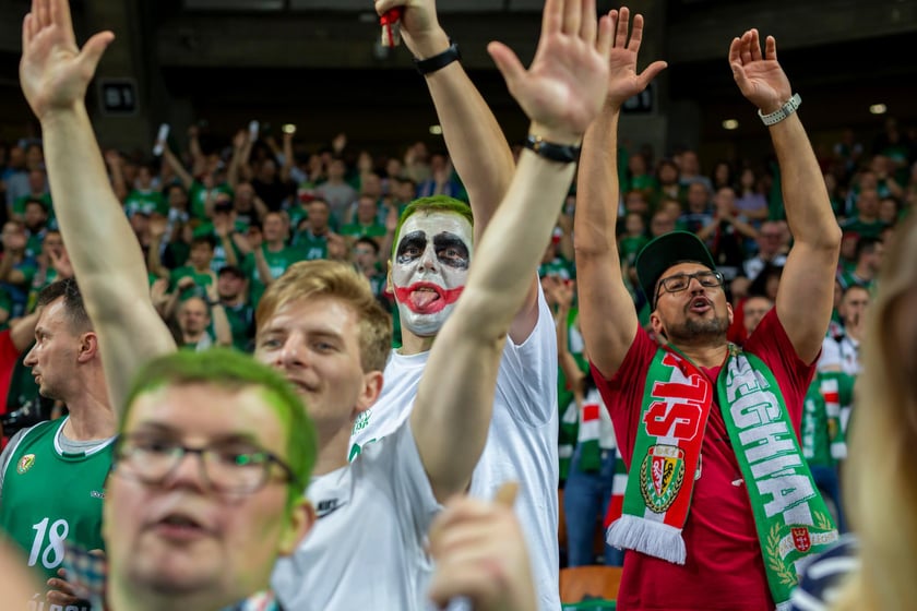 Koszykarze WKS-u wygrali cztery mecze z Legią i świętują 18. tytuł w historii klubu