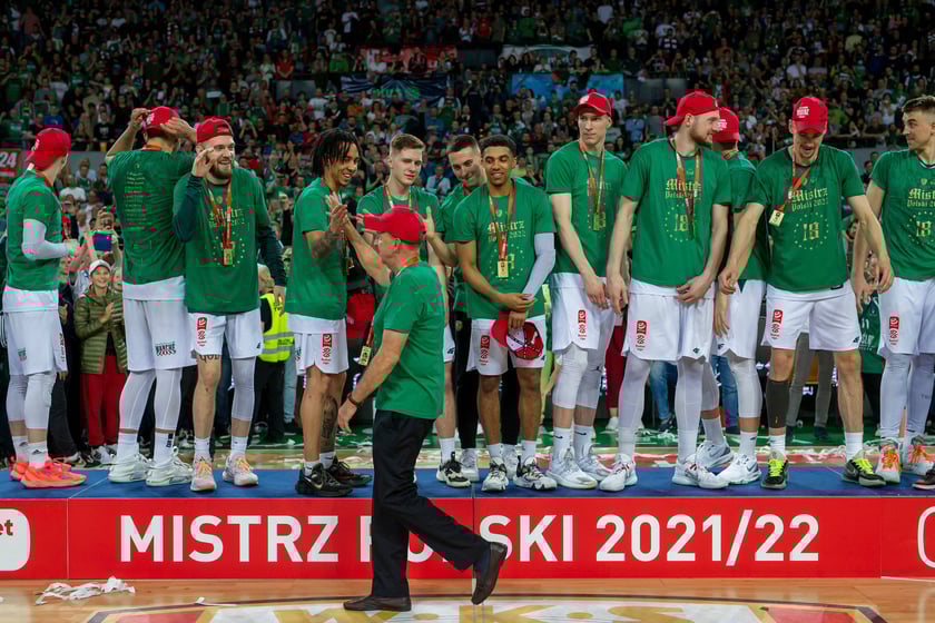 Koszykarze WKS-u wygrali cztery mecze z Legią i świętują 18. tytuł w historii klubu