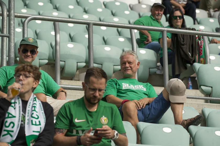 mecz Śląsk Wrocław  Lechia Gdańsk 10 września Tarczyński Arena Wrocław zdjęcia, galeria kibiców