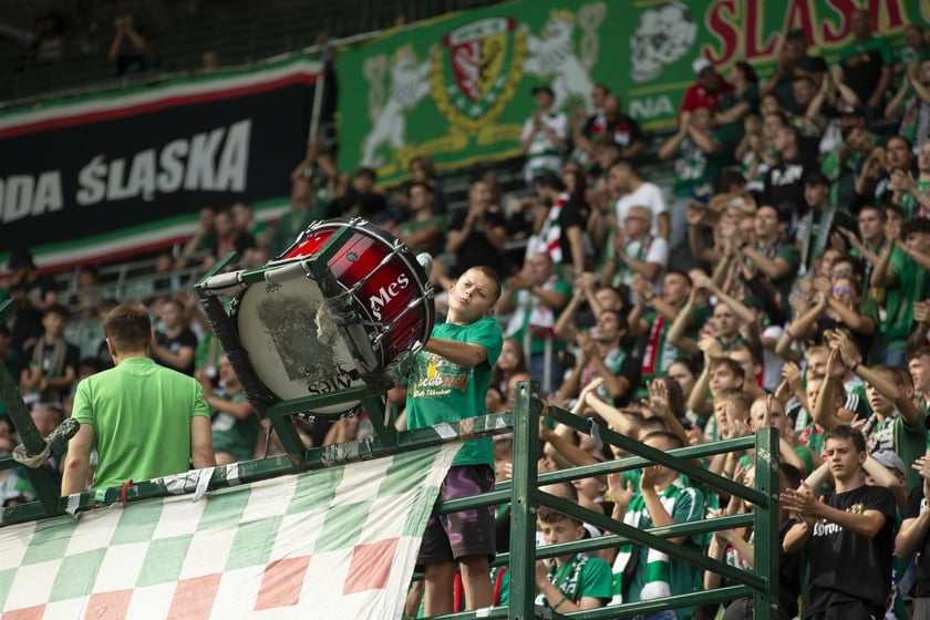mecz Śląsk Wrocław  Lechia Gdańsk 10 września Tarczyński Arena Wrocław zdjęcia, galeria kibiców