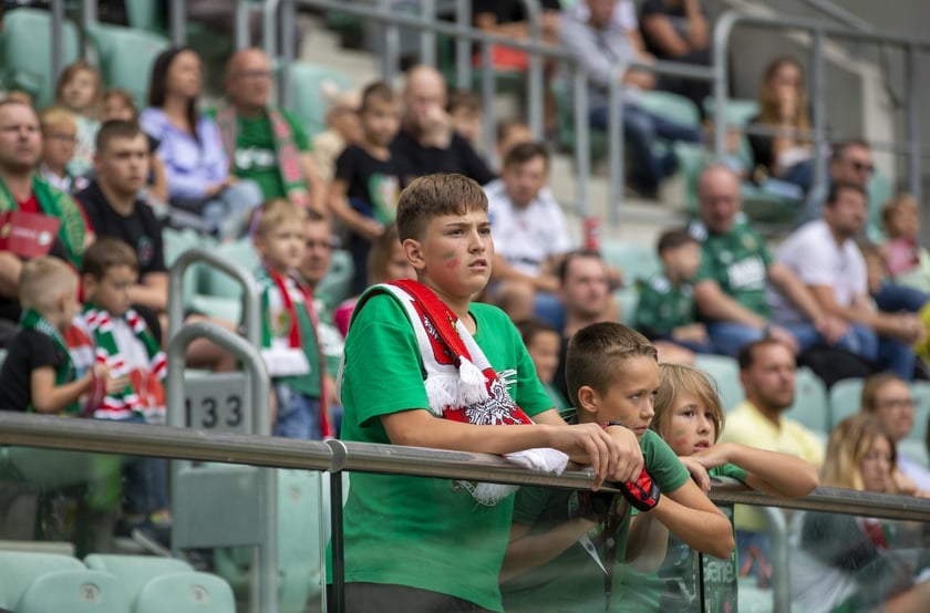 mecz Śląsk Wrocław  Lechia Gdańsk 10 września Tarczyński Arena Wrocław zdjęcia, galeria kibiców