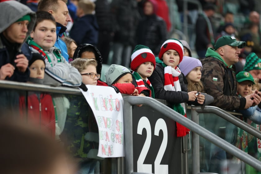 Mecz Śląsk Wrocław - Legia Warszawa, 13 listopada 2022
