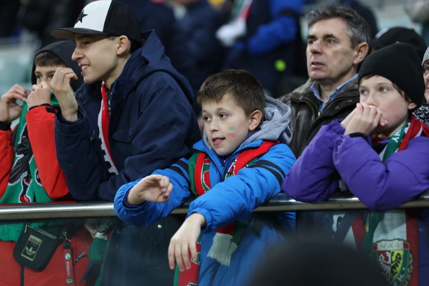 Mecz Śląsk Wrocław - Legia Warszawa, 13 listopada 2022