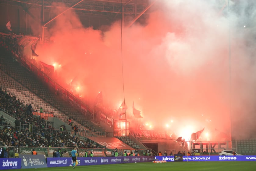 Mecz Śląsk Wrocław - Legia Warszawa, 13 listopada 2022