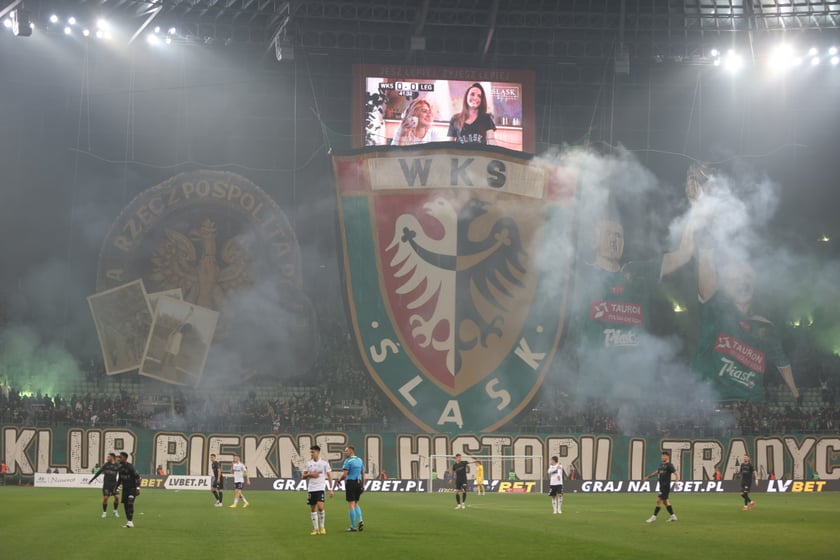 Mecz Śląsk - Legia, 13 listopada 2022
