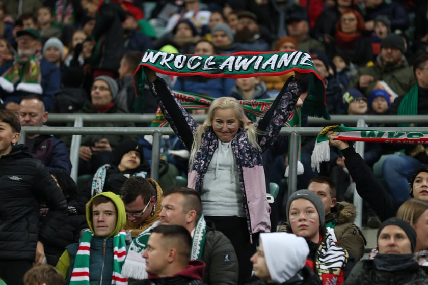 Mecz Śląsk - Legia, 13 listopada 2022