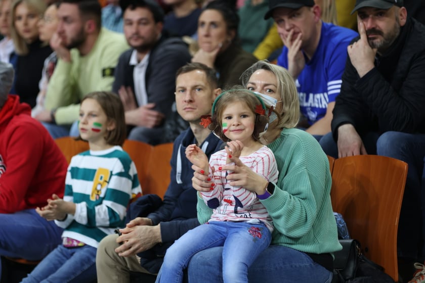 Mecz koszykarzy Śląska Wrocław ze BM Stalą Ostrów Wielkopolski