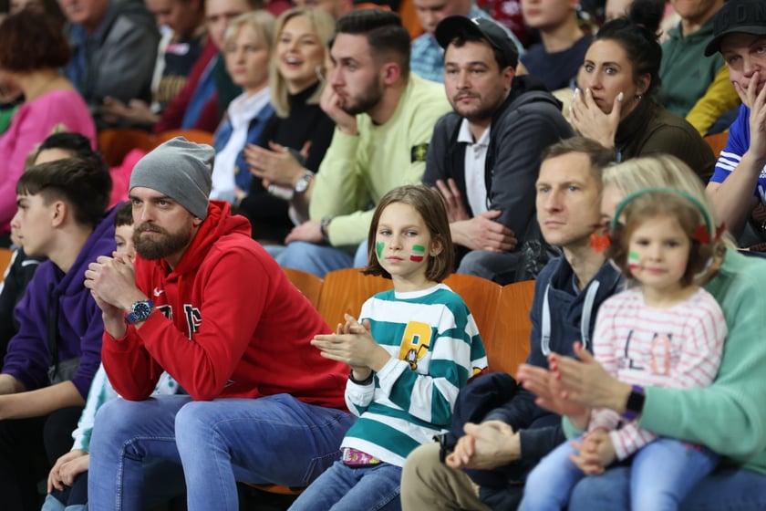 Mecz koszykarzy Śląska Wrocław ze BM Stalą Ostrów Wielkopolski