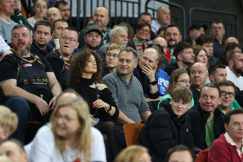 Mecz koszykarzy Śląska Wrocław ze BM Stalą Ostrów Wielkopolski