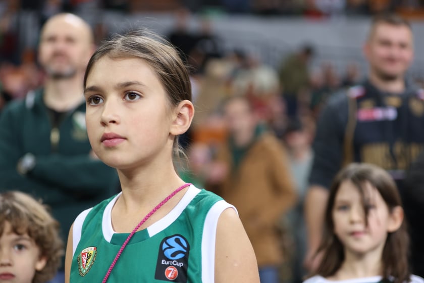 Mecz koszykarzy Śląska Wrocław ze BM Stalą Ostrów Wielkopolski