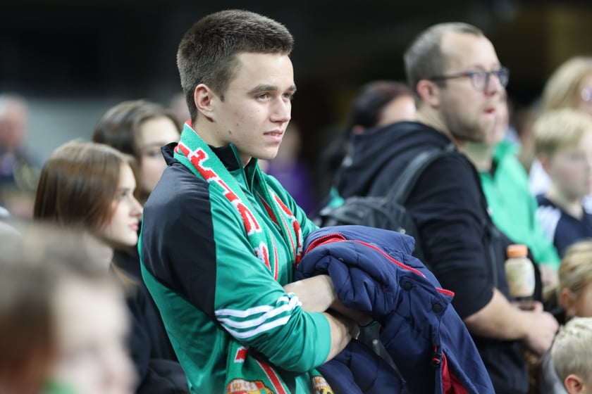 Mecz koszykarzy Śląska Wrocław ze BM Stalą Ostrów Wielkopolski