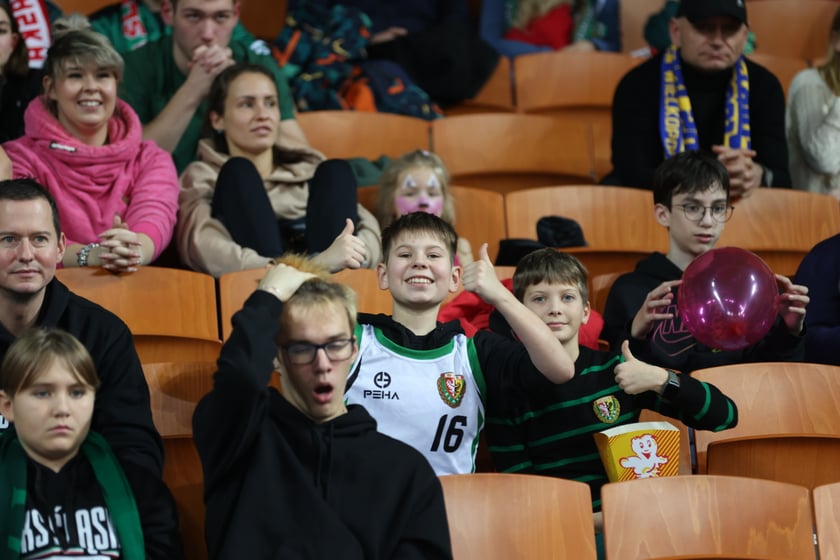 Mecz koszykarzy Śląska Wrocław ze BM Stalą Ostrów Wielkopolski