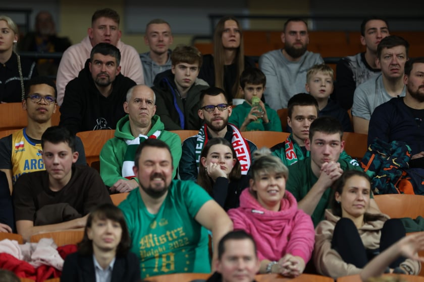 Mecz koszykarzy Śląska Wrocław ze BM Stalą Ostrów Wielkopolski