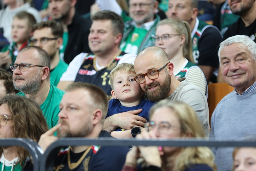 Mecz koszykarzy Śląska Wrocław ze BM Stalą Ostrów Wielkopolski