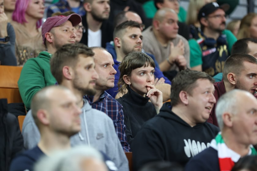 Mecz koszykarzy Śląska Wrocław ze BM Stalą Ostrów Wielkopolski