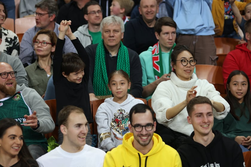 Mecz koszykarzy Śląska Wrocław ze BM Stalą Ostrów Wielkopolski