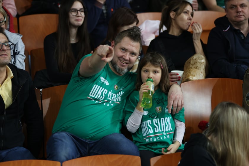 Mecz koszykarzy Śląska Wrocław ze BM Stalą Ostrów Wielkopolski