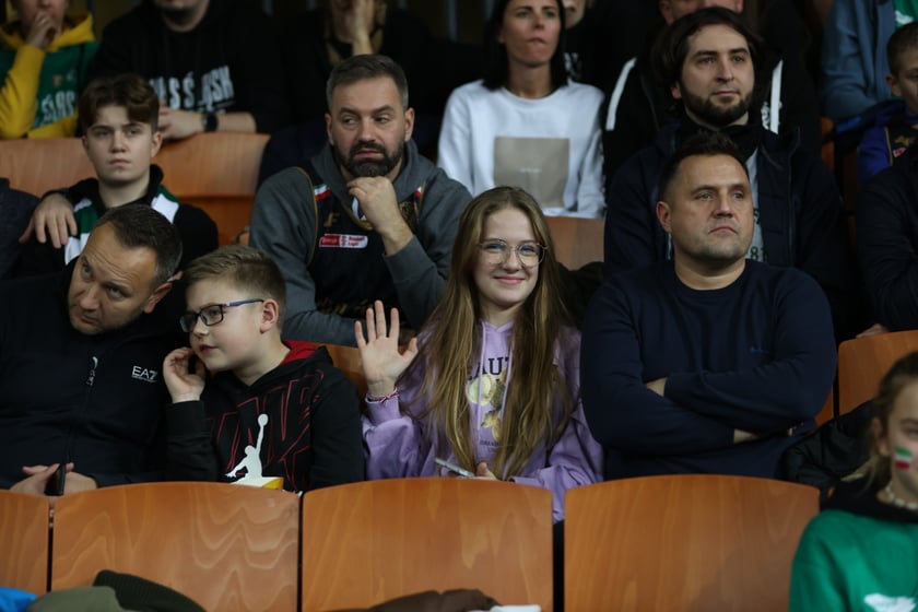 Mecz koszykarzy Śląska Wrocław ze BM Stalą Ostrów Wielkopolski