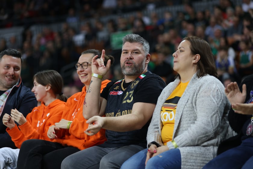 Mecz koszykarzy Śląska Wrocław ze BM Stalą Ostrów Wielkopolski