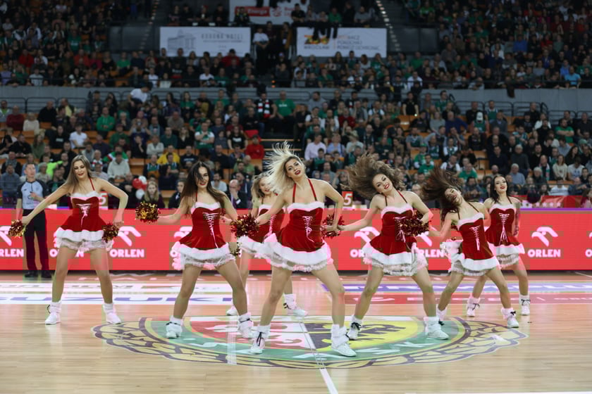 Mecz koszykarzy Śląska Wrocław ze BM Stalą Ostrów Wielkopolski