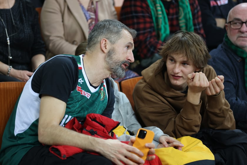 Mecz koszykarzy Śląska Wrocław ze BM Stalą Ostrów Wielkopolski