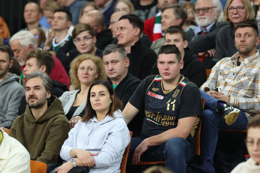 Mecz koszykarzy Śląska Wrocław ze BM Stalą Ostrów Wielkopolski